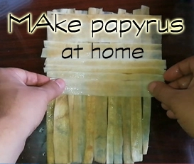 Make papyrus at home